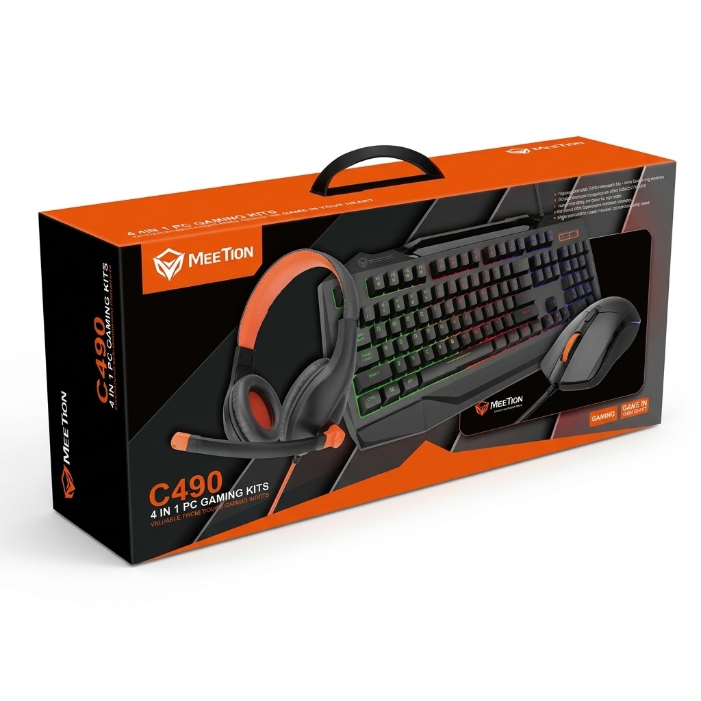 MeeTion C490 4 IN 1 PC Gaming Kits